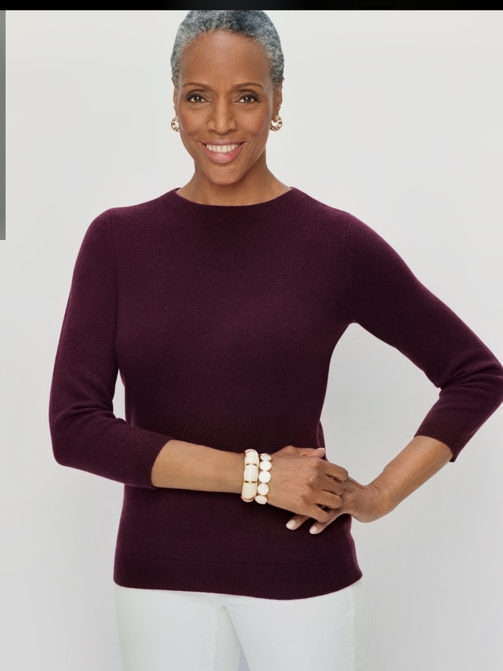 Talbots Audrey Cashmere Sweater